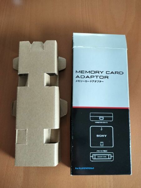 新古美品　PlayStation 3 PS3　メモリーカードアダプター 　外箱、説明書付き　動作確認済