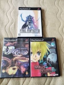 PS2 ソフト３本セット　動作確認済　送料無料