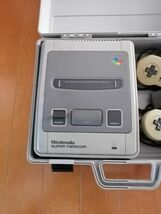 美品　破損無し　スーパーファミコン 任天堂 　本体　コントローラー　ケースセット　_画像3