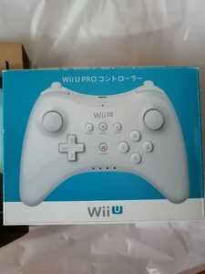  new old beautiful goods WiiU PRO controller Pro operation verification settled nintendo original white white 