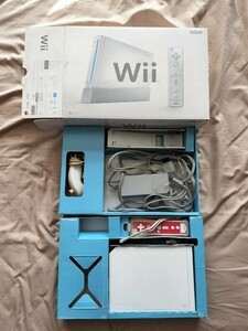  superior article wii body complete set white operation verification settled box attaching prompt decision immediately ... nintendo Nintendo remote control nn tea k2 piece 