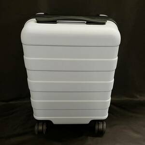 AAY140A 無印 ハードキャリー 20L ライトブルー 4輪 MUJI