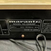 AAK232A marantz CD/MDプレーヤー CM635F マランツ オーディオ機器_画像10