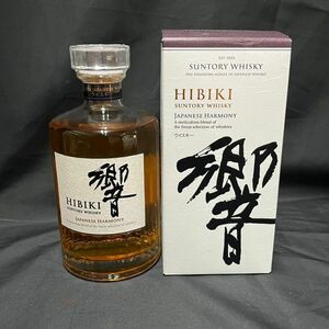 BAY148H 未開栓 SUNTORY サントリー 響 HIBIKI ジャパニーズハーモニー ウイスキー 700ml 43% 箱付