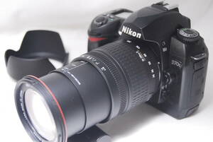 Nikon ニコン D70S 28-200mmレンズセット 標準～200mm望遠 初期不良対応 【即決特典／CFカード1GB＋カメラバッグ】A023