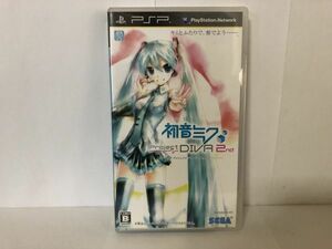 PSP ソフト 初音ミク Project DIVA 2nd 送料無料 USED SONY プロジェクトディーヴァ (192005)