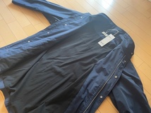 ATON エイトン VENTILE SUEDE | STAND FIELD COAT 04/M NAVY タグ付き_画像2