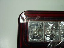 限定1 LED テールランプ (12B-③) 左右 20連×2個 計40連 12V 汎用 反射板機能付 車検対応 リフレクター 船舶 ボート_画像10