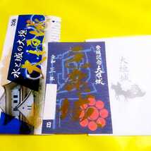 【SALE】石田三成ゆかり【岐阜　大垣城・巨鹿城（限定御朱印・御城印）】関ヶ原の戦い：織田信長：豊臣秀吉：徳川家康：郡上八幡城_画像2