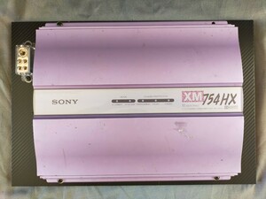 SONY 　カーオーディオ　パワーアンプ MX754HX