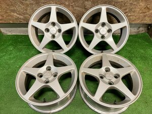 MITSUBISHI 三菱 ランサー 純正 15インチ 6J +46 PCD100 4H ホイール 4本セット H