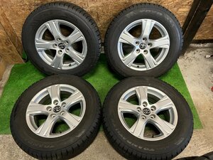 良品 TOYOTA アルファード 30 純正 16インチ 6.5J +33 215/65R16 TOYO TRANPATH TX バリ山 スタッドレス タイヤホイール 4本セット K