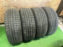 215/60R16 DUNLOP WINTERMAXX 03 2020年製 バリ山 スタッドレスタイヤ 4本セット K_画像1