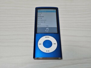 iPod nano 第5世代 8GB apple 本体 5世代 ブルー blue