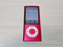 ☆動作確認済み☆iPod nano 第5世代 A1320 MC060J/A アップル Apple 16GB ピンク 本体のみ PINK_画像2