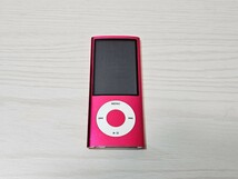iPod nano 第5世代 アップル Apple 8GB ピンク 本体のみ PINK 動作未確認_画像1