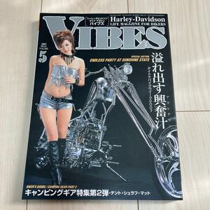 VIBES vol.163 2007年5月号 紺野りさ子 グリスアップ キャンピングギア ハーレー ダビッドソン ライフマガジン バイブズ