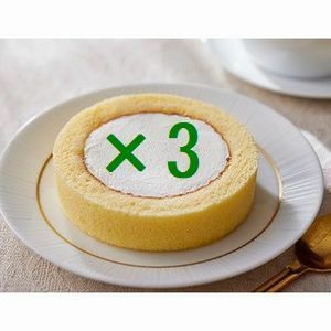 3個 ローソン プレミアムロールケーキ 引換クーポン...