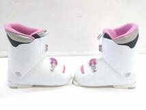 女の子 ブーツ付き4点セット ピンク KAZAMA SPAX J 106cm / XERESS XJ 23.0cm子供用ジュニアカービングスキー [1-275E] @140_画像7