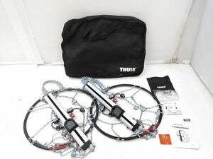 ♪THULE スーリー Easy-fit CU-9 095 タイヤチェーン 金属チェーン ホイール タイヤ 滑り止め 自動車 簡単装着 E011709M @140♪