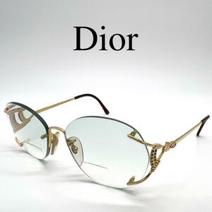 Christian Dior ディオール メガネ 眼鏡 度入り 二重焦点レンズ