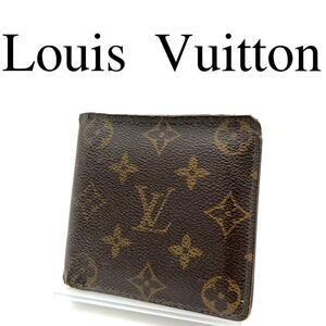 Louis Vuitton ルイヴィトン 折り財布 モノグラム イニシャルあり