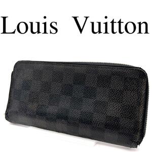 Louis Vuitton ルイヴィトン 長財布 ダミエ・グラフィット 総柄