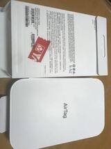 ◆1月6日ヤマダ電機にて購入！ Apple AirTag 4個パック のうち3個 未使用 エアタグ アップル iPhone 15 14 13 12 11 Pro_画像2
