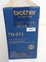 【新品未開封】 ブラザー Brother トナーカートリッジ TN-27J_画像2