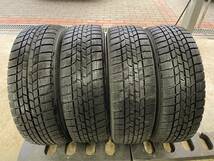 ★売り切り GOOD YEAR ICE NAVI6 185/65R15 2020年製 溝約7.4～7.6 15×5.5J 4H/100 +43 MID アルミホイール4本セット MAZDA2 等 ★_画像9