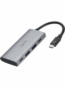 133(vigoole 4ポートUSB Cハブ 10Gbps USB 3.1/3.2 Gen 2 SuperSpeed USB 10Gbps準拠 2x Type-Cポート/2x Type-Aポート 10Gbpsデータ伝送