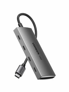 189(UGREEN USB-Cハブ 10Gbps 4-in-1 USB-C 3.2ポート 高速データ転送 変換アダプター USB-C to 4*USB-C Type-C 拡張ハブ