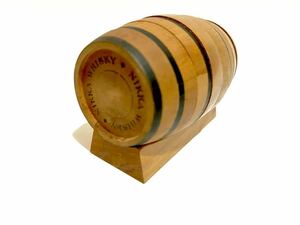 ★ ウイスキー樽　コースター　ニッカウヰスキー NIKKA WHISKY ヴィンテージ　樽型　昭和レトロ