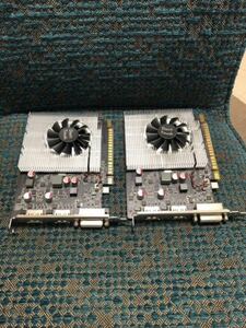 GeForce GTX745 2G DDR3 DVI-I/DP/DP P/N CP695941-01 中古動作品　2個セット