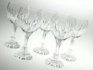 n360 Baccarat バカラ クリスタル マッセナ ワイングラス 5客