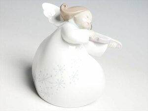 K852 LLADRO リヤドロ 天使シリーズ バイオリン フィギュリン 飾物