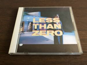 「LESS THAN ZERO」オリジナル・サウンドトラック 日本盤 旧規格 32DP 891 CSR刻印あり 消費税表記なし / Bangles / Poison / Aerosmith