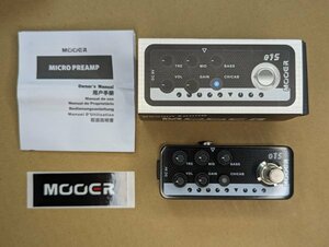 Mooer Micro Preamp 015 【箱あり】 モデリング プリアンプ EVH PEAVY 5150 ハイゲイン