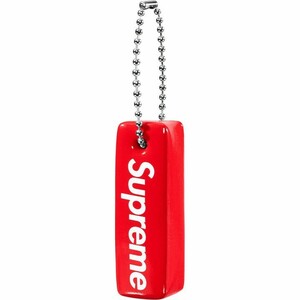 オンライン購入 Supreme Floating Keychain 赤色1個 