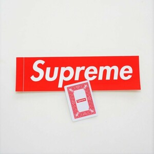 Supreme ボックスロゴ ステッカー シュプリームステッカー トランプ Box Logo Sticker