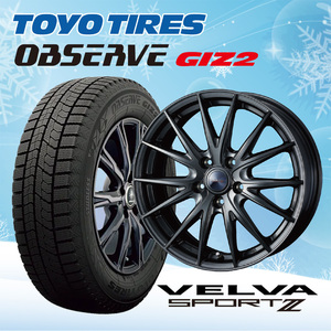 新品 16インチ トーヨータイヤ オブザーブ GIZ2 215/60R16 スタッドレス アルミ 4本 6.5J +47 5/114 マークX グランディス キザシ クラウン