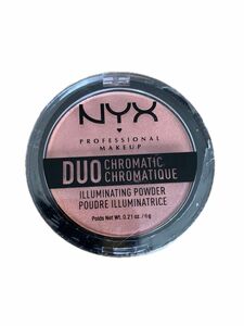 NYX ニックス デュオクロマティック イルミネイティング パウダー 03 カラー・クラッシュド ブルーム