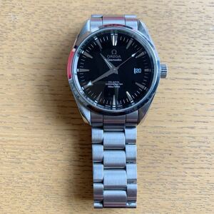 オメガ OMEGA シーマスター アクアテラ コーアクシャル デイト 自動巻き 2503.50.00 SS ウォッチ Seamaster 【中古】 る