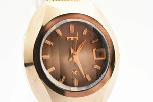 テクノス ボラゾン デイト ゴールド 自動巻 SS メンズ 腕時計 TECHNOS
