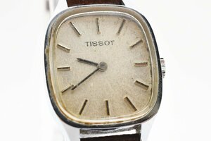 稼働品 ティソ スクエア 手巻き レディース 腕時計 TISSOT