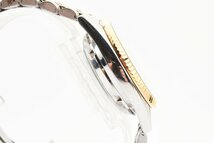 美品 稼働品 セイコー ファイブ 裏スケ コンビ デイデイト 自動巻き メンズ 腕時計 SEIKO_画像8