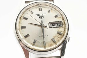 セイコー ファイブ ラウンド デイデイト 自動巻き メンズ 腕時計 SEIKO