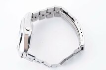 セイコー エルニックス 電磁テンプ式 デイデイト カットガラス メンズ 腕時計 SEIKO_画像4