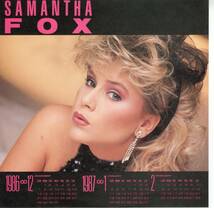 12インチシングル 美品 ピンナップ付　サマンサ・フォックス　タッチ・ミー 　SAMANTHA FOX / TOUCH ME(I WANT YOUR BODY)【Y-549】_画像3