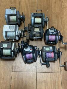 電動リール SHIMANO RYOBI DAIWA 8個大量に販売される